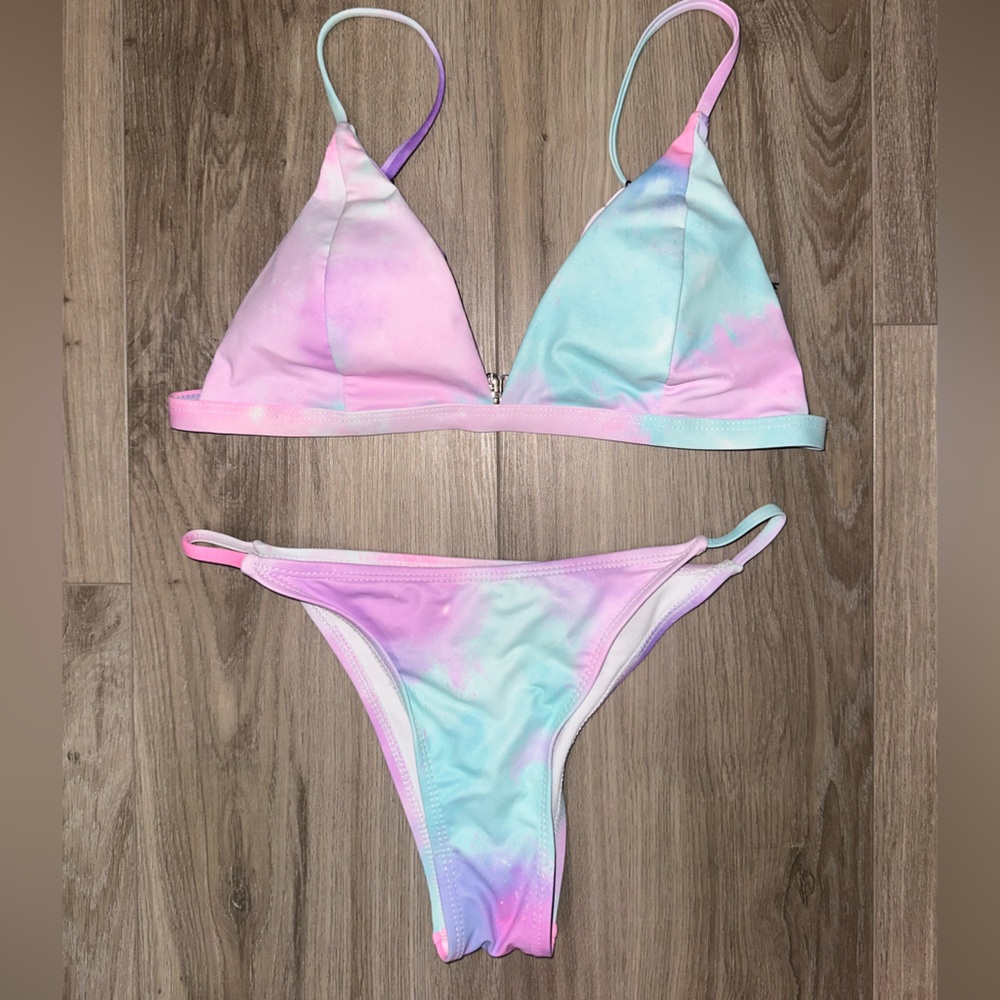 Multicolor Bikini Set